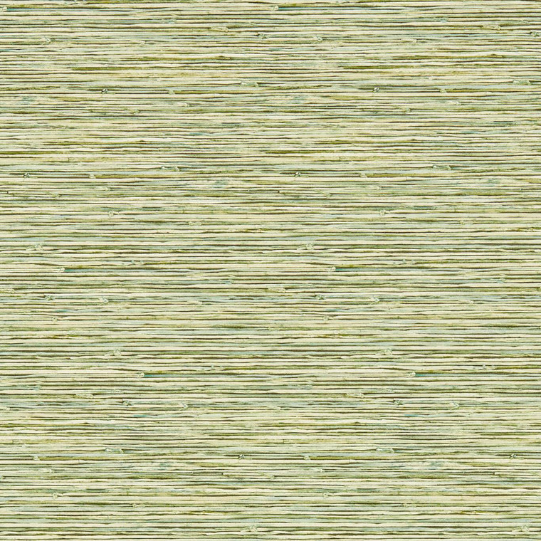 W0192-04 - Breegan Jane x Clarke and Clarke  Textured Stripe Green  Wallpaper