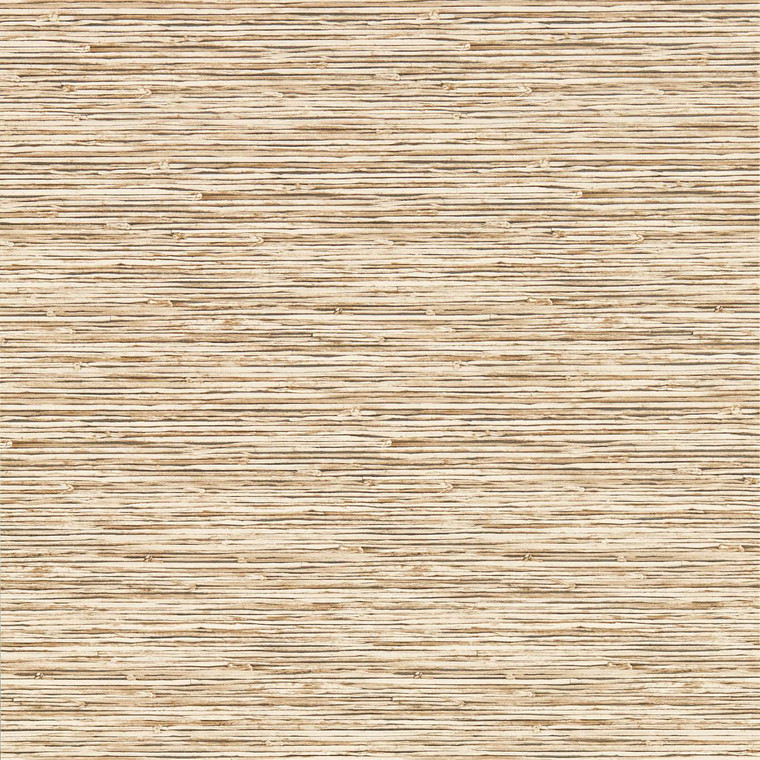 W0192-06 - Breegan Jane x Clarke and Clarke  Textured Stripe Brown  Wallpaper