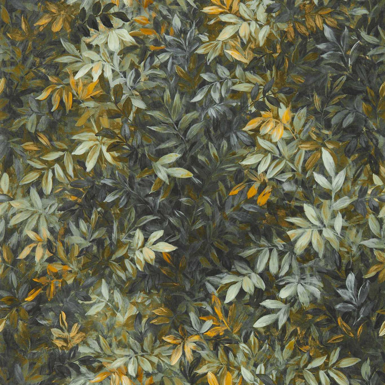 W0140-04 - Exotica 2  Botanical Green Clarke & Clarke Wallpaper