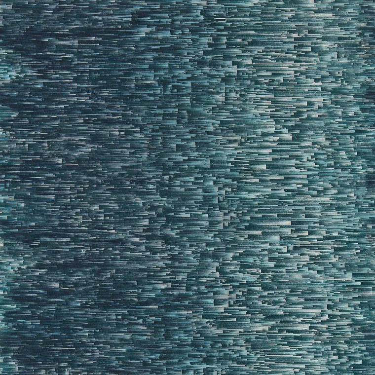 W0153-01 - Fusion  Abstract & Graphic Blue Clarke & Clarke Wallpaper