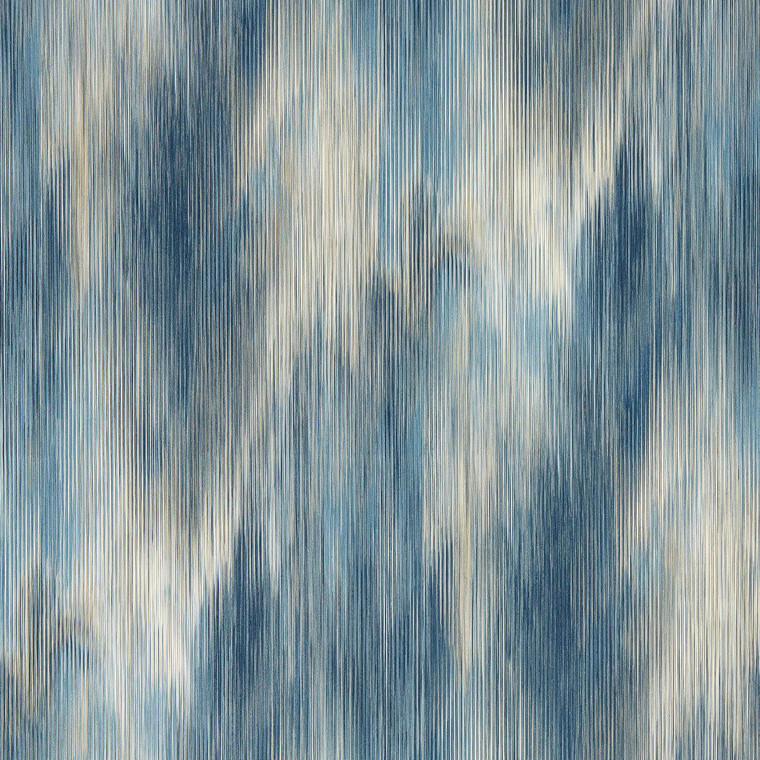 W0191-03 - Breegan Jane x Clarke and Clarke  Abstract & Graphic Blue  Wallpaper