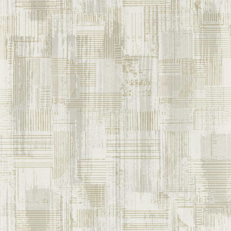 Clarke & Clarke W0225-01 - Metropolitan Abstract & Graphic Grey Clarke & Clarke Wallpaper roll - luxury design for UK feature walls
