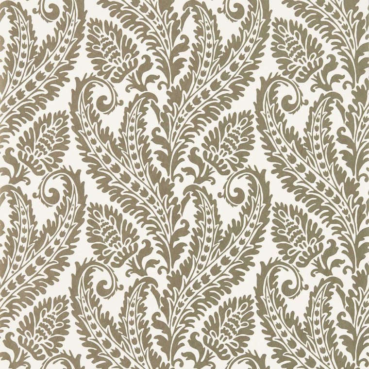 Clarke & Clarke W0161-02 - Marianne Damasks Metallic Clarke & Clarke Wallpaper roll - luxury design for UK feature walls