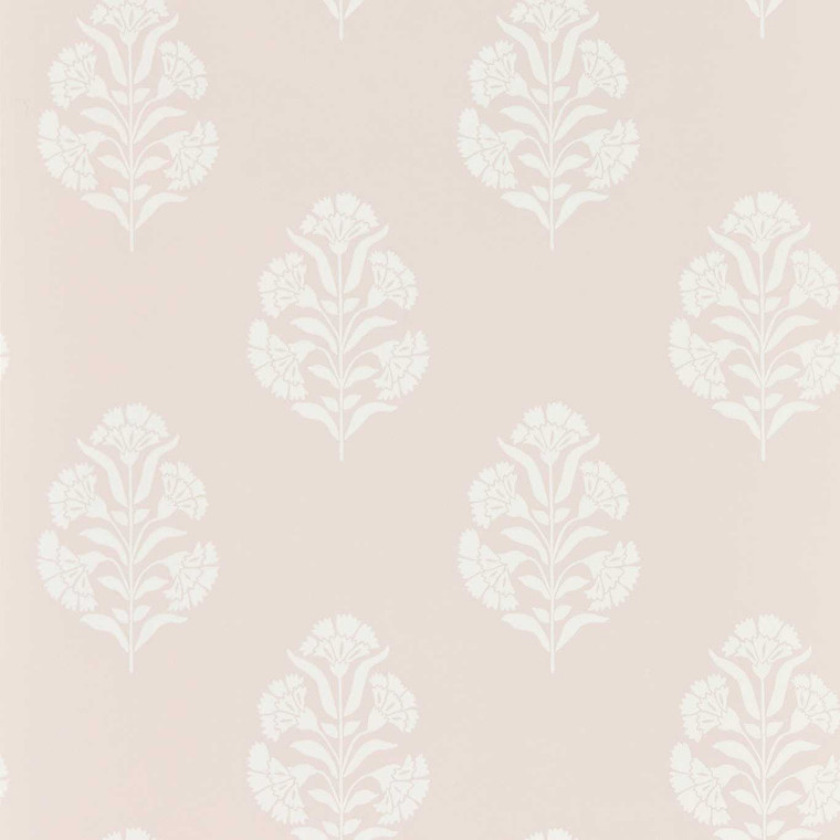 Clarke & Clarke W0199-01 - Secret Garden Contemporary Floral Pink Clarke & Clarke Wallpaper roll - luxury design for UK feature walls