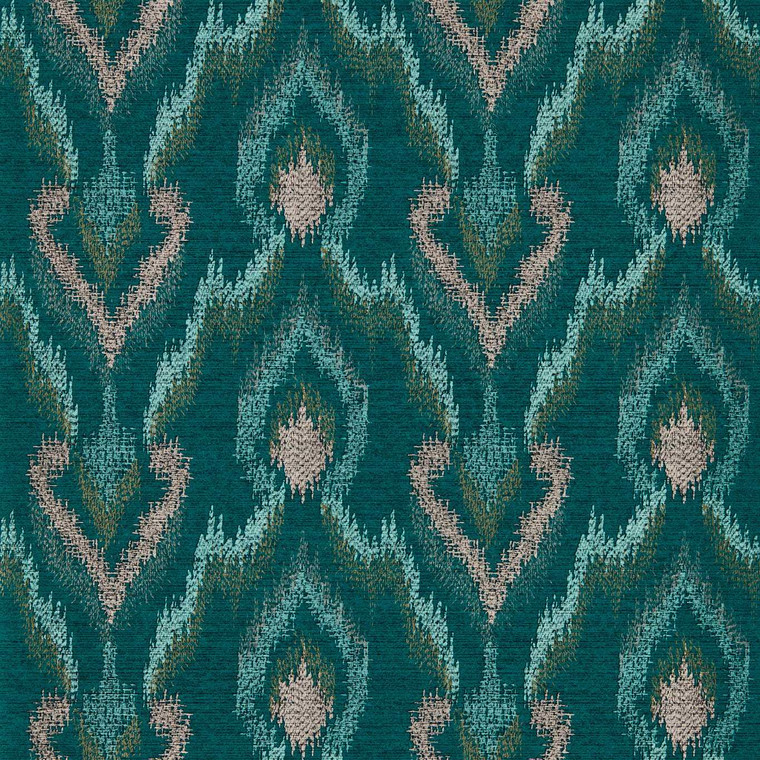 Clarke & Clarke W0170-03 - Lusso Abstract & Graphic Green Clarke & Clarke Wallpaper roll - luxury design for UK feature walls