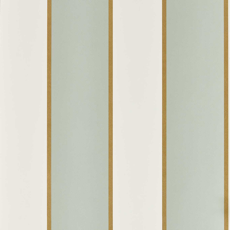 Clarke & Clarke W0221-03 - Metropolitan Stripes Blue Clarke & Clarke Wallpaper roll - luxury design for UK feature walls
