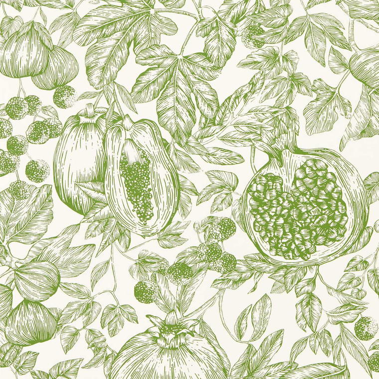 Harlequin 112923 - Colour 3 Botanical Green Harlequin Wallpaper roll - luxury design for UK feature walls