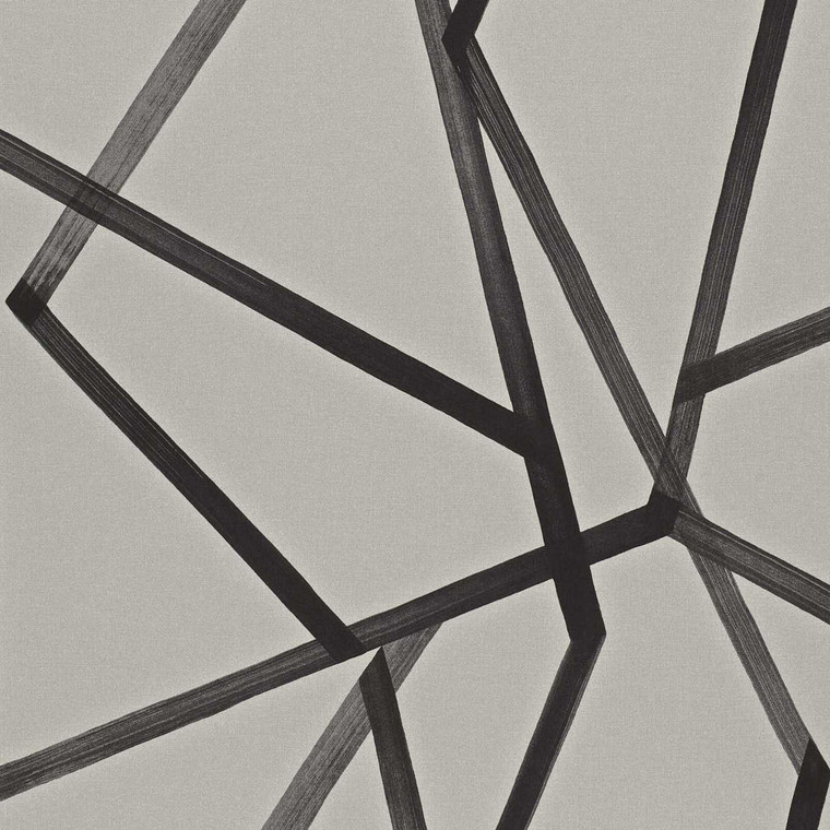 HMOW110886 -  Colour 2  Geometric Black Harlequin Wallpaper