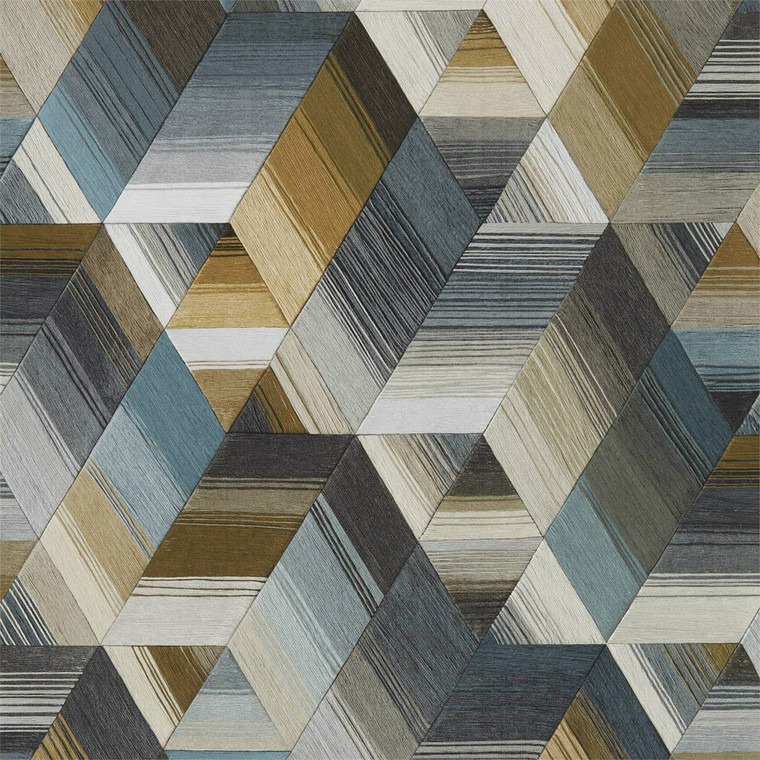 Harlequin HMWF111971 - Momentum Volume 5 Geometric Grey Harlequin Wallpaper roll - luxury design for UK feature walls