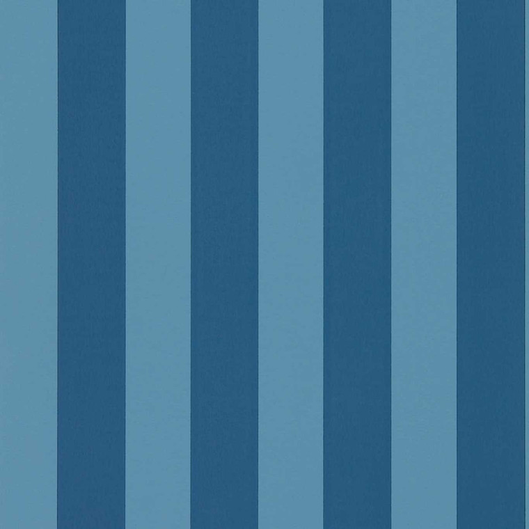 AARC510032 - Archive III Stripes Blue Morris & Co Wallpaper