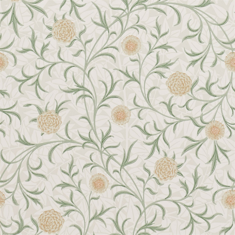 DM6P210365 - Morris 160th Anniversary  Botanical Green Morris & Co. Wallpaper
