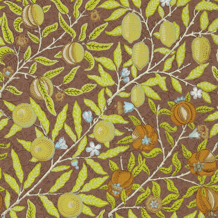 MCOW217103 - Cornubia  Botanical Brown Morris & Co. Wallpaper