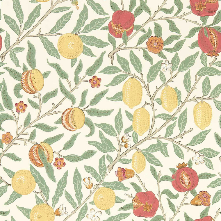 MSIM217087 - Simply Morris  Botanical Green Morris & Co. Wallpaper