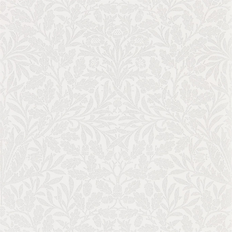 DMPU216043 - Morris Pure  Beaded & Glitter Grey Morris & Co. Wallpaper