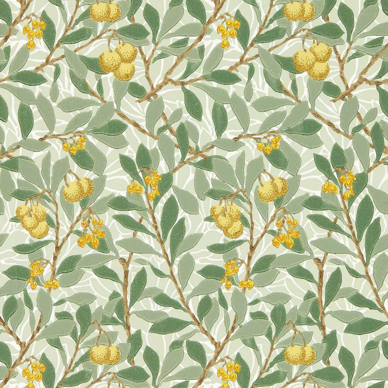 MFRW217356 - Morris and Friends  Botanical Grey Morris & Co. Wallpaper