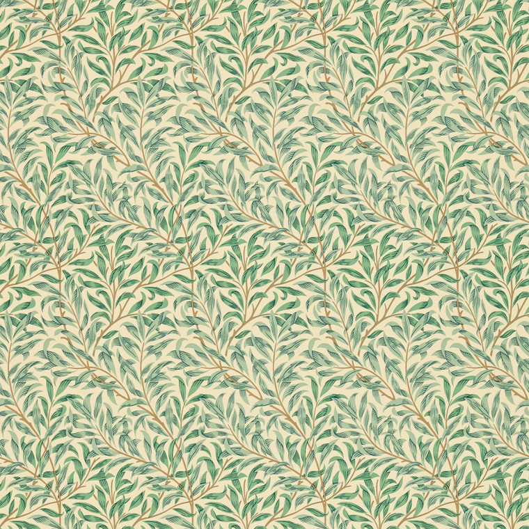 DMC1W2101 - Morris 160th Anniversary  Botanical Green Morris & Co. Wallpaper