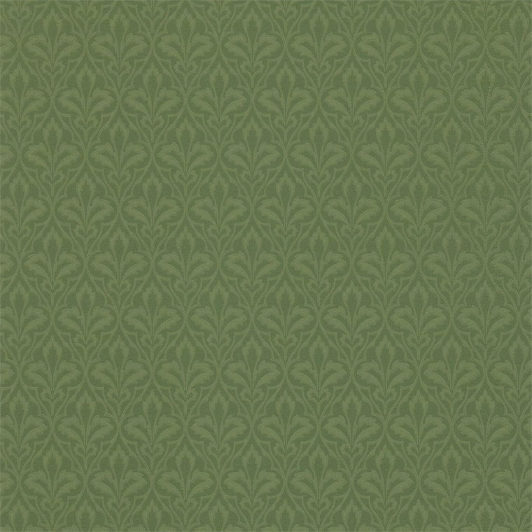 DMCW210453 - Morris 160th Anniversary  Geometric Green Morris & Co. Wallpaper