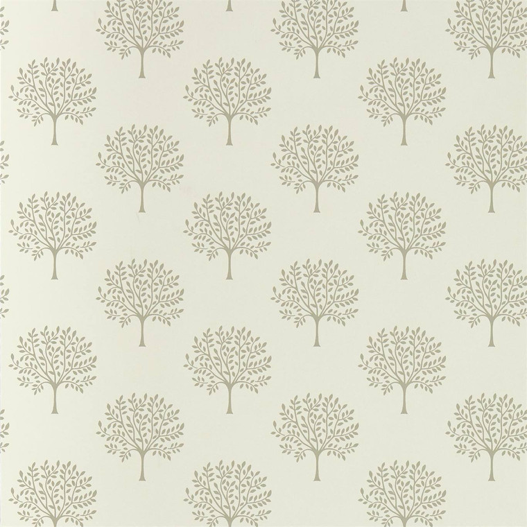 Sanderson DLMW216899 - Littlemore Botanical Neutral Sanderson Wallpaper roll - luxury design for UK feature walls