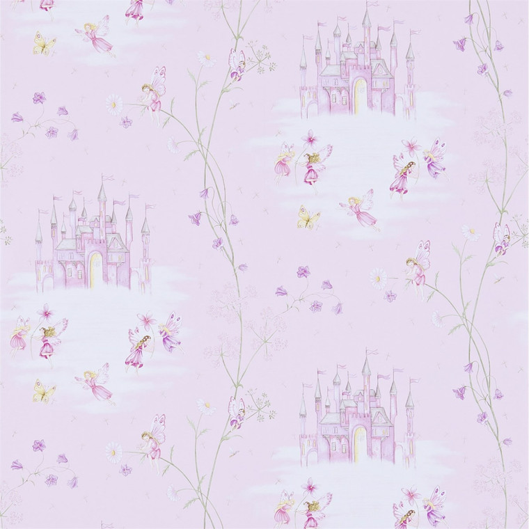 DLIT214046 - Sanderson Home  Kids Pink Sanderson Wallpaper