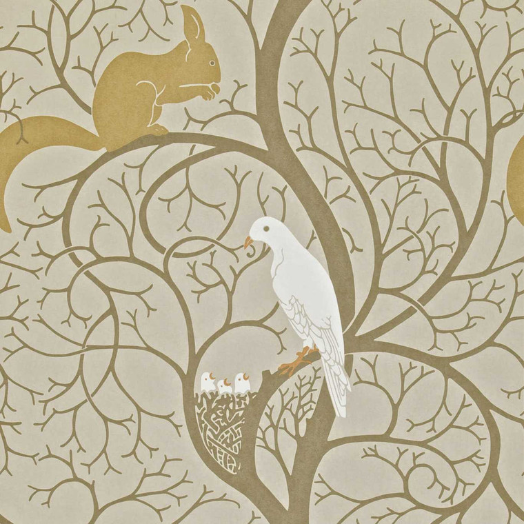 DVIWSQ101 - Sanderson One Sixty  Animals Neutral Sanderson Wallpaper