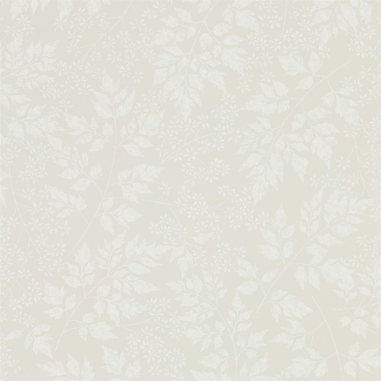 Sanderson DHPO216371 - Sanderson Home Leaves & Trees Grey Sanderson Wallpaper roll - luxury design for UK feature walls