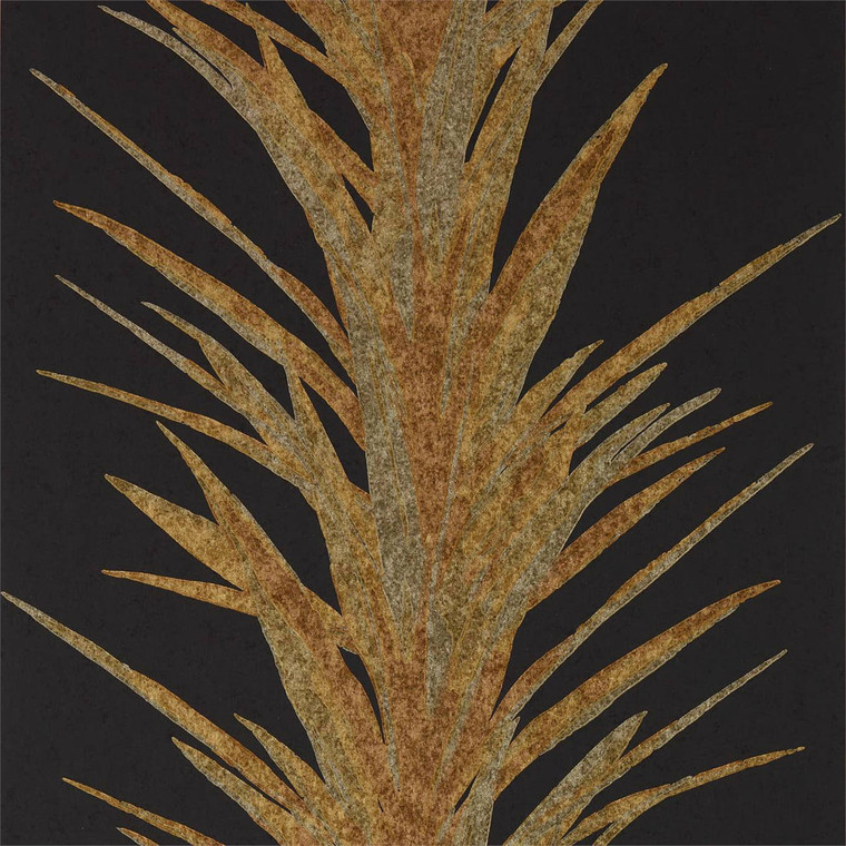 DGLW216651 - Glasshouse  Botanical Black Sanderson Wallpaper