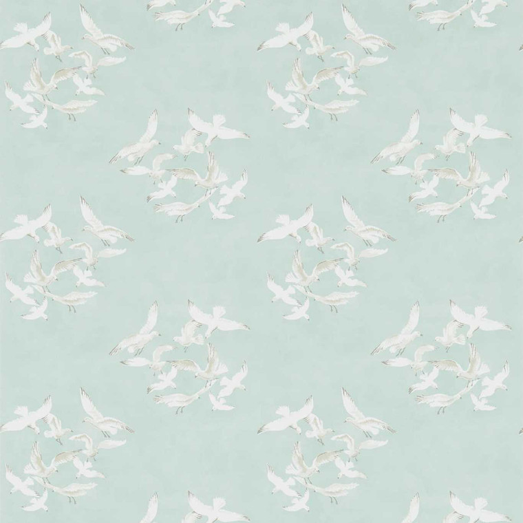 DVIN214586 - Sanderson One Sixty  Birds Neutral Sanderson Wallpaper