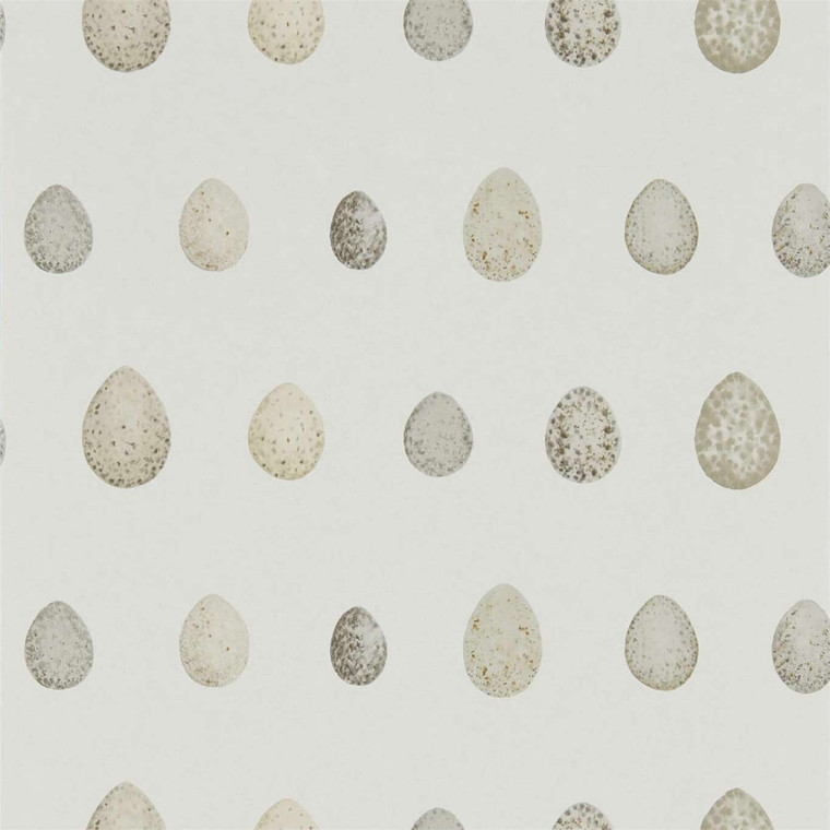 DEBB216503 - Embleton Bay  Mottled Eggs Grey Sanderson Wallpaper