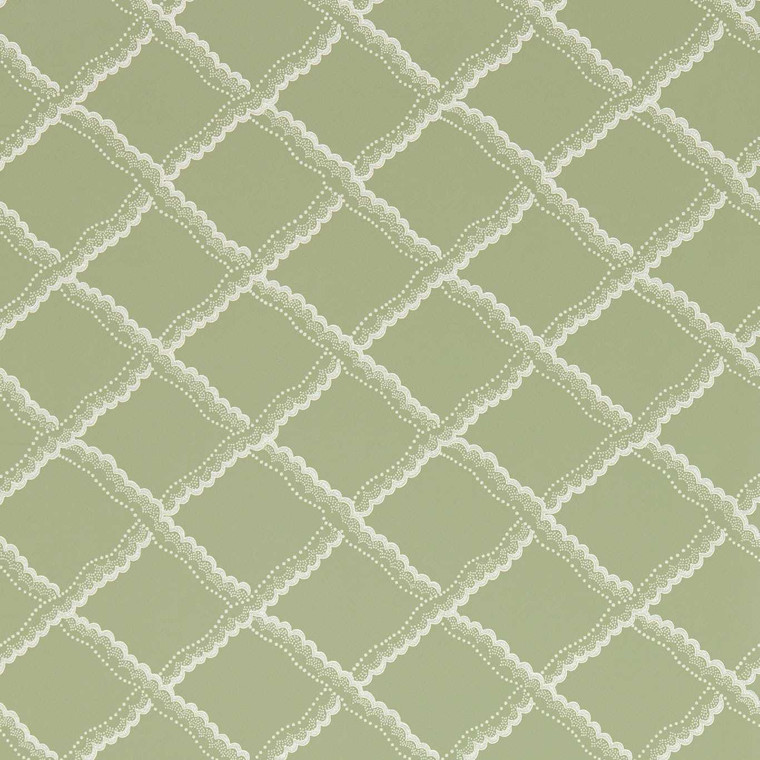 DSAB217436 - Country Woodland  Abstract & Graphic Green Sanderson Wallpaper