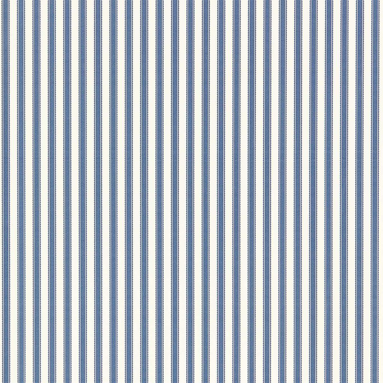 DABW217254 - Arboretum  Stripes Blue Sanderson Wallpaper