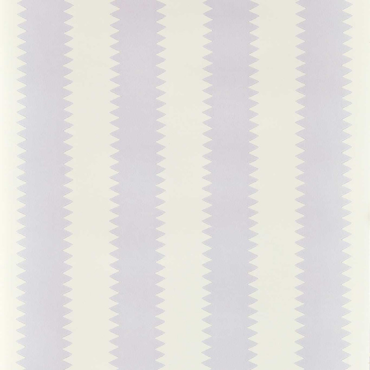Sanderson DGDW217375 - Sanderson x Giles Deacon Stripes Purple Sanderson Wallpaper roll - luxury design for UK feature walls