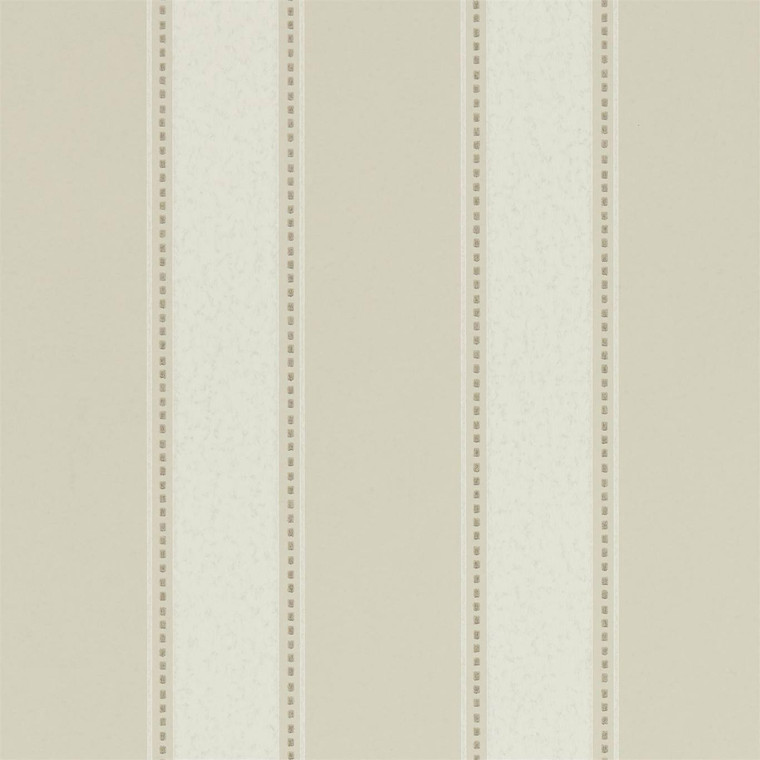 Sanderson DLMW216889 - Littlemore Stripes Neutral Sanderson Wallpaper roll - luxury design for UK feature walls