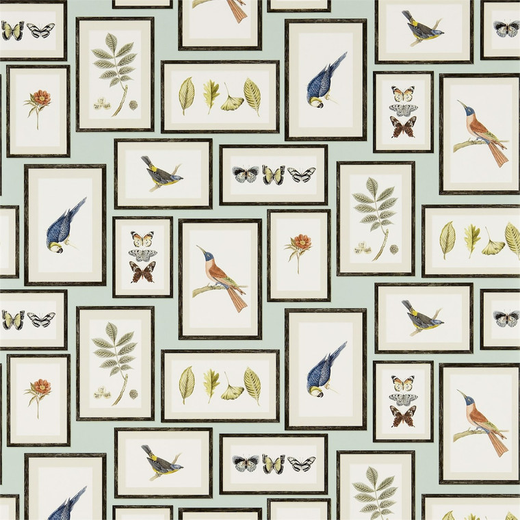 DVOY213400 - Sanderson One Sixty  Birds Blue Sanderson Wallpaper