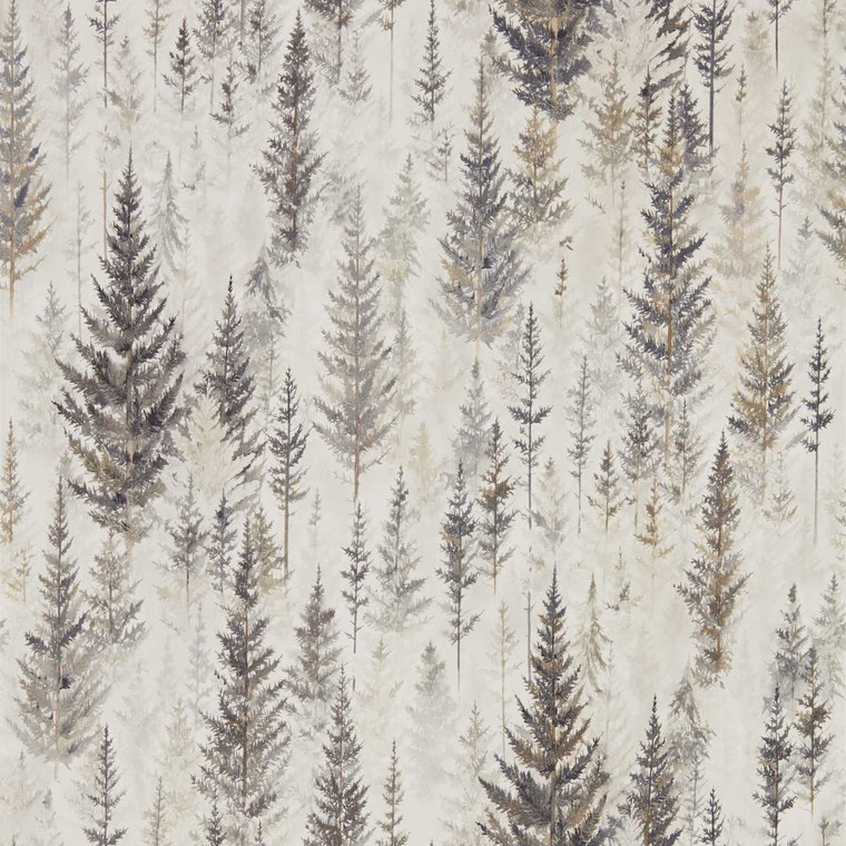 DYSI216621 - Elysian  Botanical Grey Sanderson Wallpaper