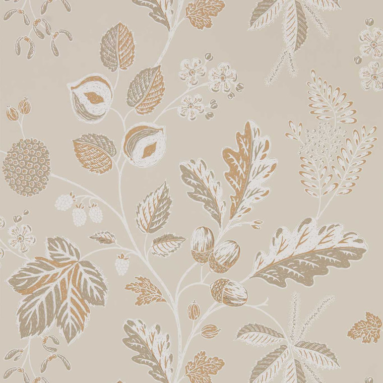 DYSI216616 - Elysian  Botanical Metallic Sanderson Wallpaper