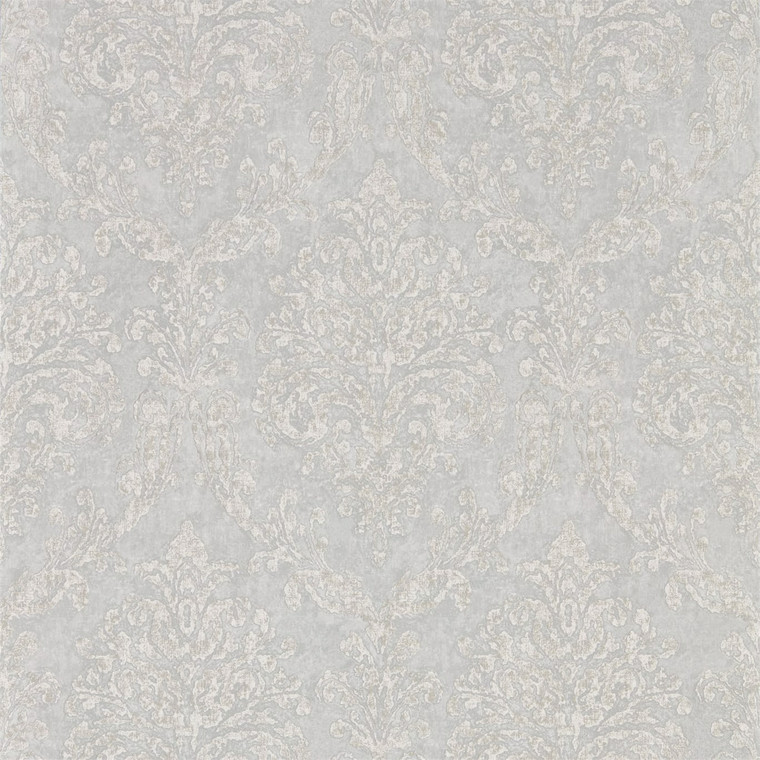 DWAP216289 - Waterperry  Damasks Grey Sanderson Wallpaper