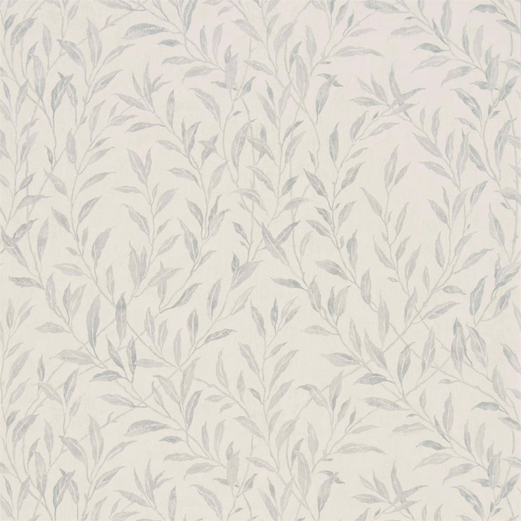 Sanderson DDAM216408 - Chiswick Grove Botanical Grey Sanderson Wallpaper roll - luxury design for UK feature walls