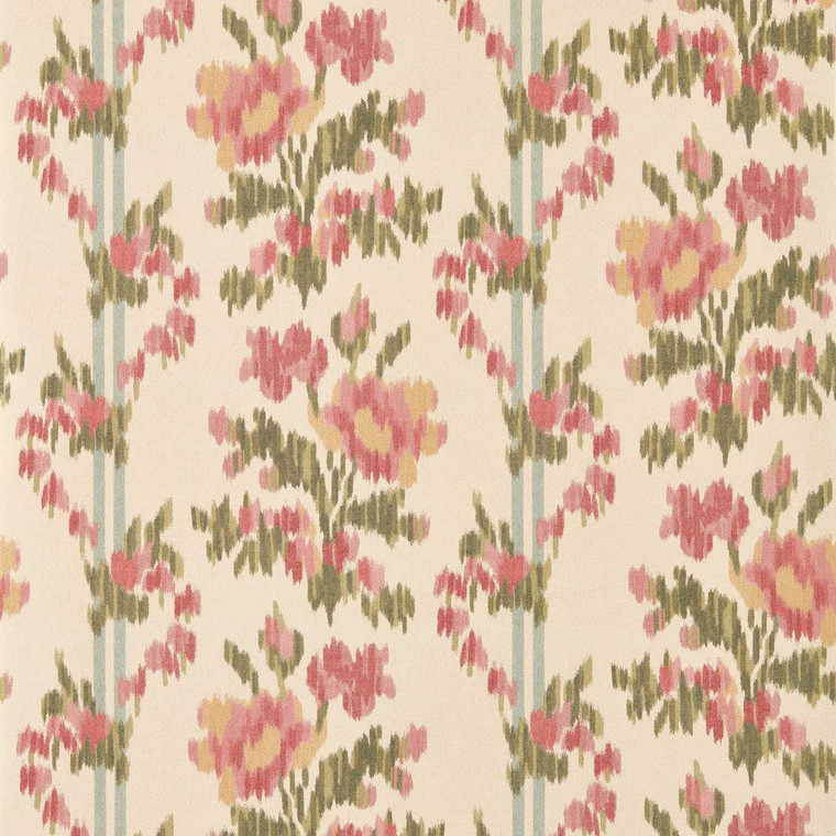 Sanderson DHIP217497 - Highgrove by Sanderson Contemporary Floral Neutral Wallpaper roll - luxury design for UK feature walls
