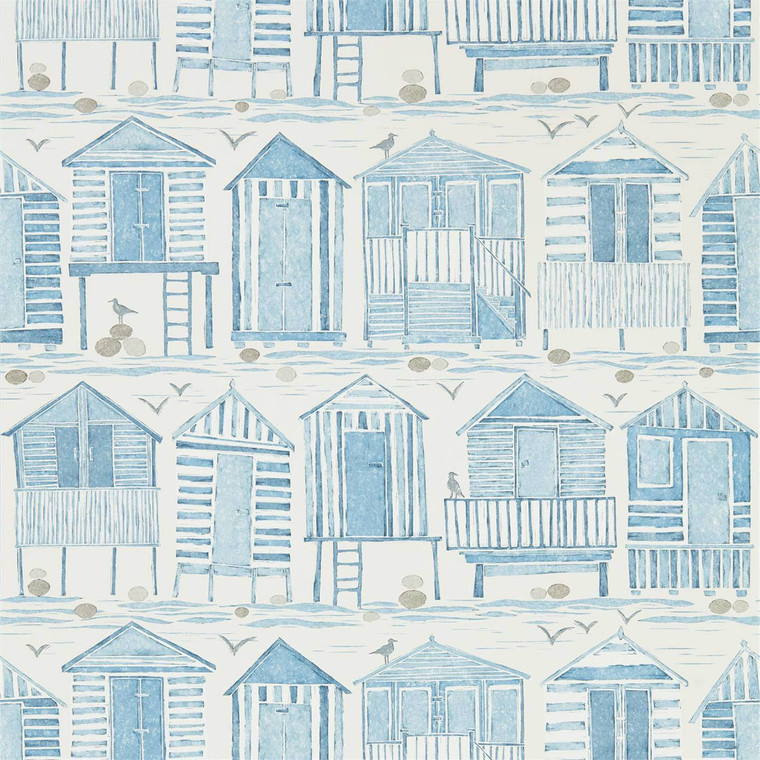 Sanderson DCOA216560 - Sanderson Home Kids Blue Sanderson Wallpaper roll - luxury design for UK feature walls