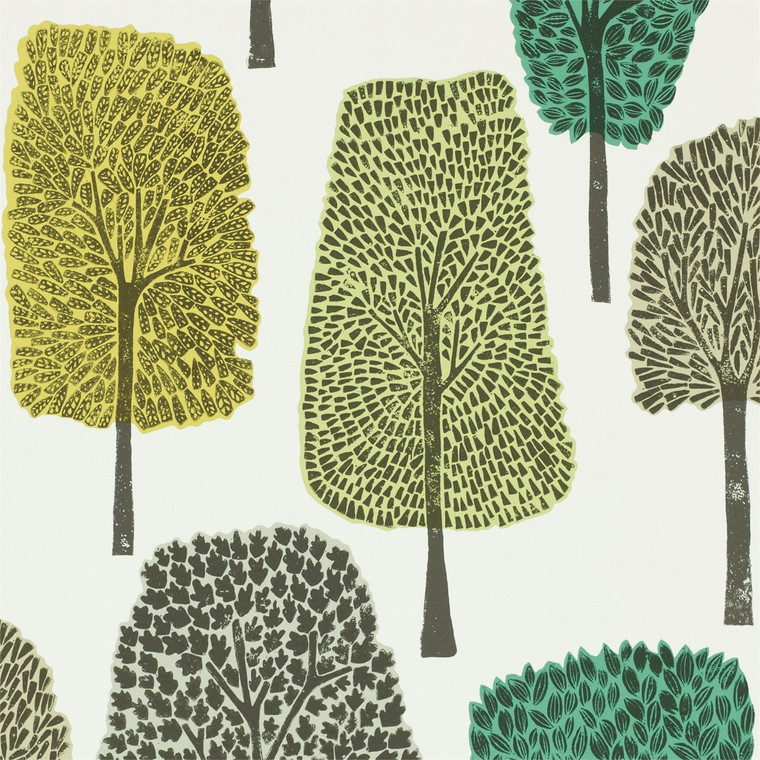 NFIK111083 - Levande  Botanical Green Scion Wallpaper