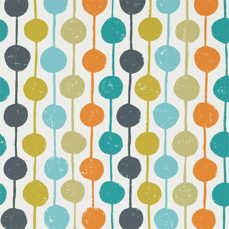 NFIK111122 - Levande  Spots Blue Scion Wallpaper