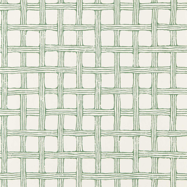 Scion NSCW113262 - Oakham Geometric Green Scion Wallpaper roll - luxury design for UK feature walls