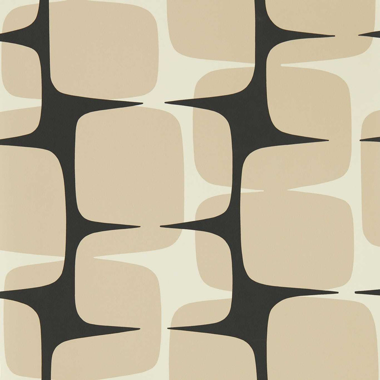 Scion NBIW113037 - Going Lohko Abstract & Graphic Black Scion Wallpaper roll - luxury design for UK feature walls