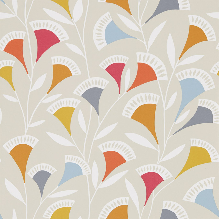 NNOU111546 -  Noukku  Contemporary Floral Multi Scion Wallpaper