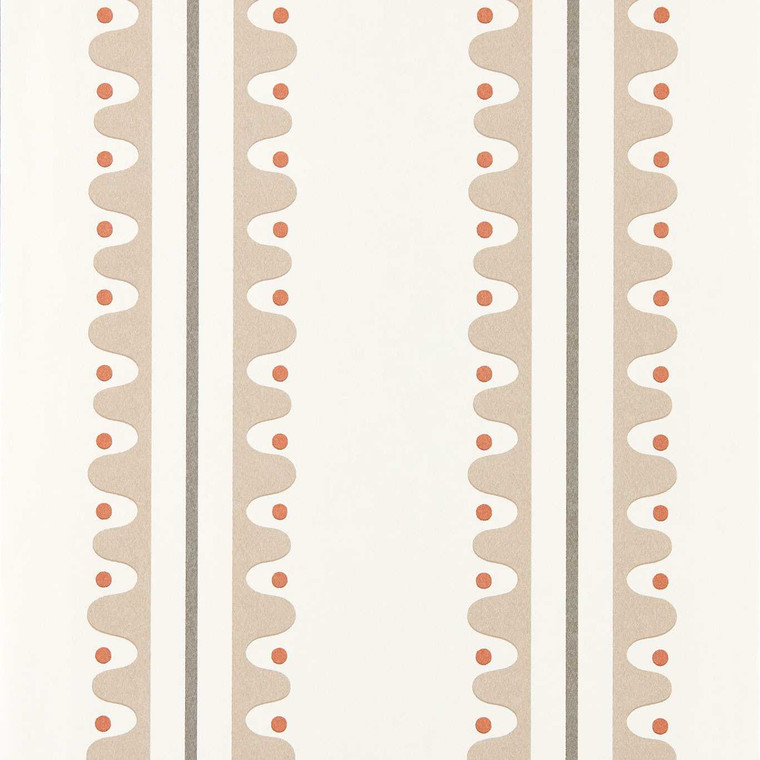 Scion NSCW113237 - Oakham Abstract & Graphic Neutral Scion Wallpaper roll - luxury design for UK feature walls
