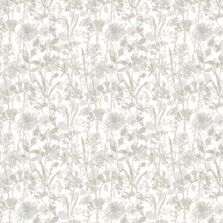 FD26281_Scott_Living_2 Wildflower Trail Dove grey white Fine Decor Wallpaper