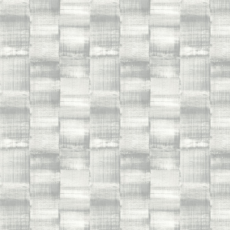 FD26284_Scott_Living_2 Woven Check Soft grey Fine Decor Wallpaper