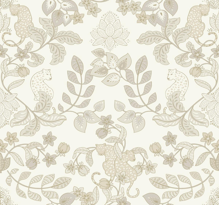 Fine Decor Scott Living 3 Cream Natural Animals Insects And Floral Wallpaper YK72132