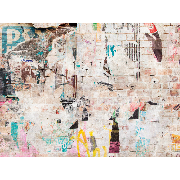 WH45288M-Welcome Home Murals Tile Brick Stone Multi-coloured Galerie Mural