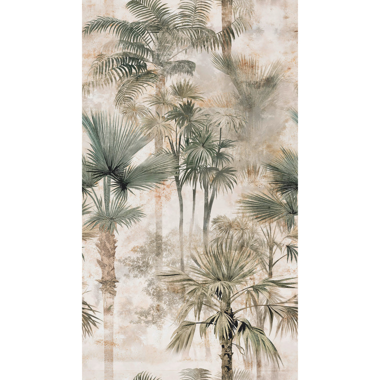 HZ62086M-Horizon Motif Beige Cream Green Galerie Mural